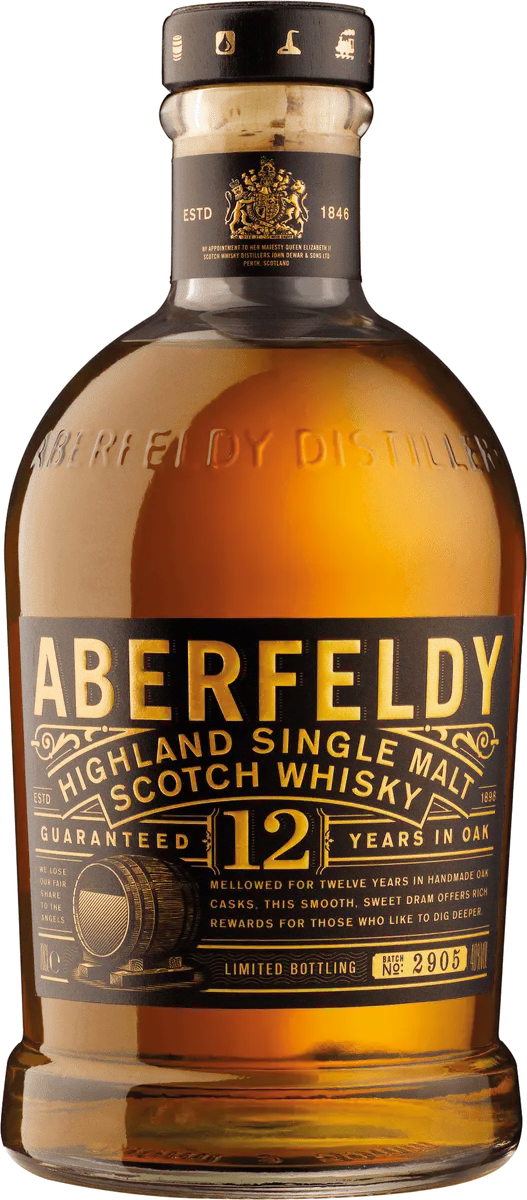 Dewar's Aberfeldy 12 Year Old Highland Single Malt Scotch 750 mL