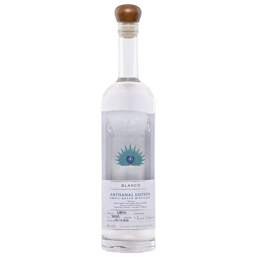 Tequila Corazón Expresiones Artisanal Blanco 2023 Release
