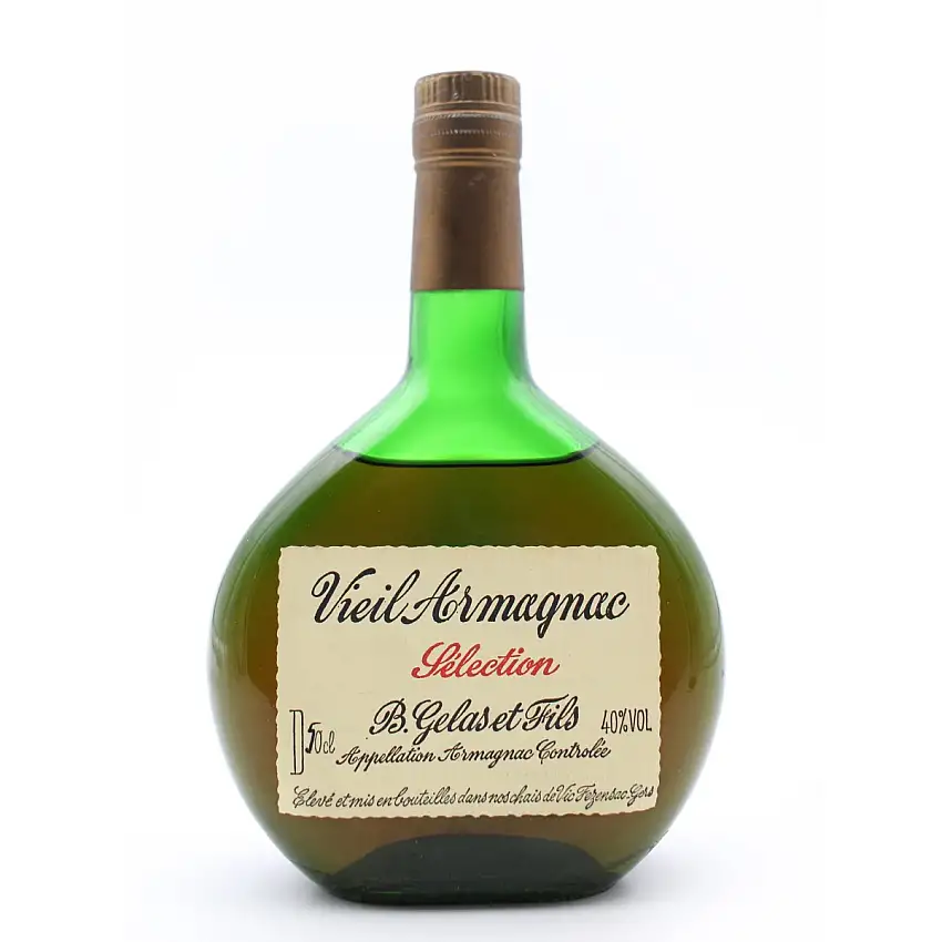 Vieil Armagnac Séléction B.Gelas & fils en caisse bois
