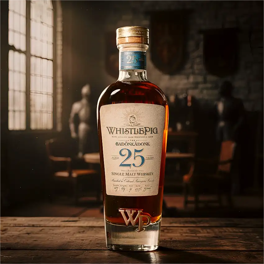 WhistlePig The Badonkadonk 25 Year Old Single Malt Whiskey 750ml