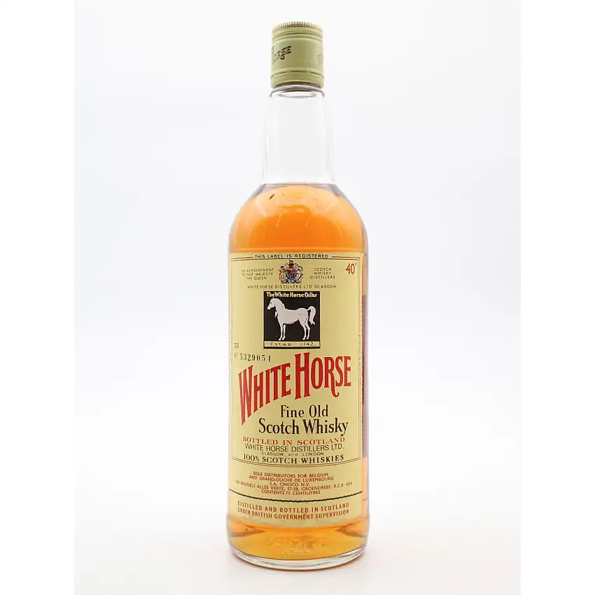 White Horse Fine Old Scotch Whisky Années 1980