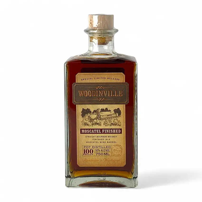 Woodinville Whiskey Co. Moscatel Finish Straight Bourbon Whiskey 750ml