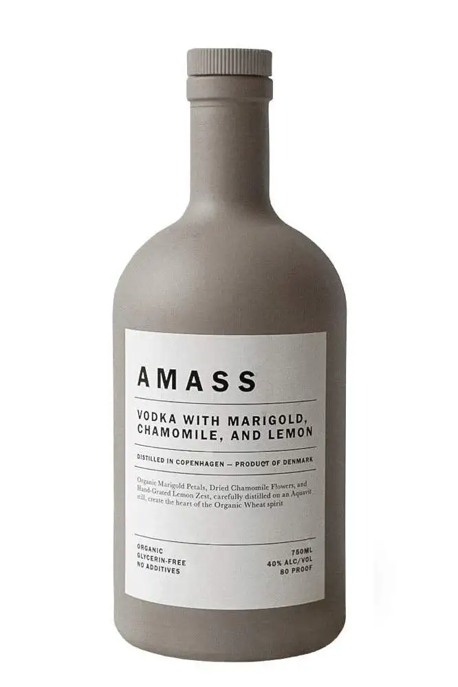 Amass Vodka With Marigold, Chamomile, Lemon