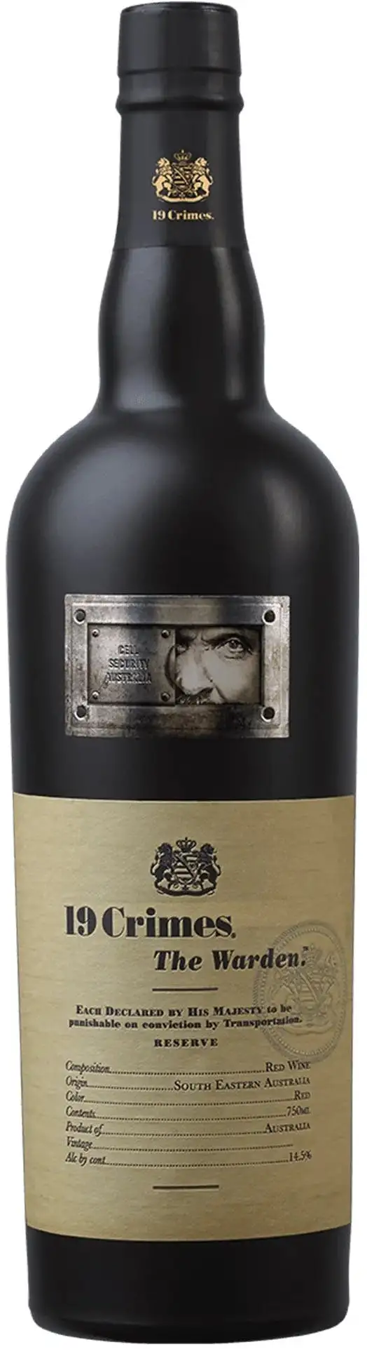 19 Crimes The Warden Red 2019 750ml