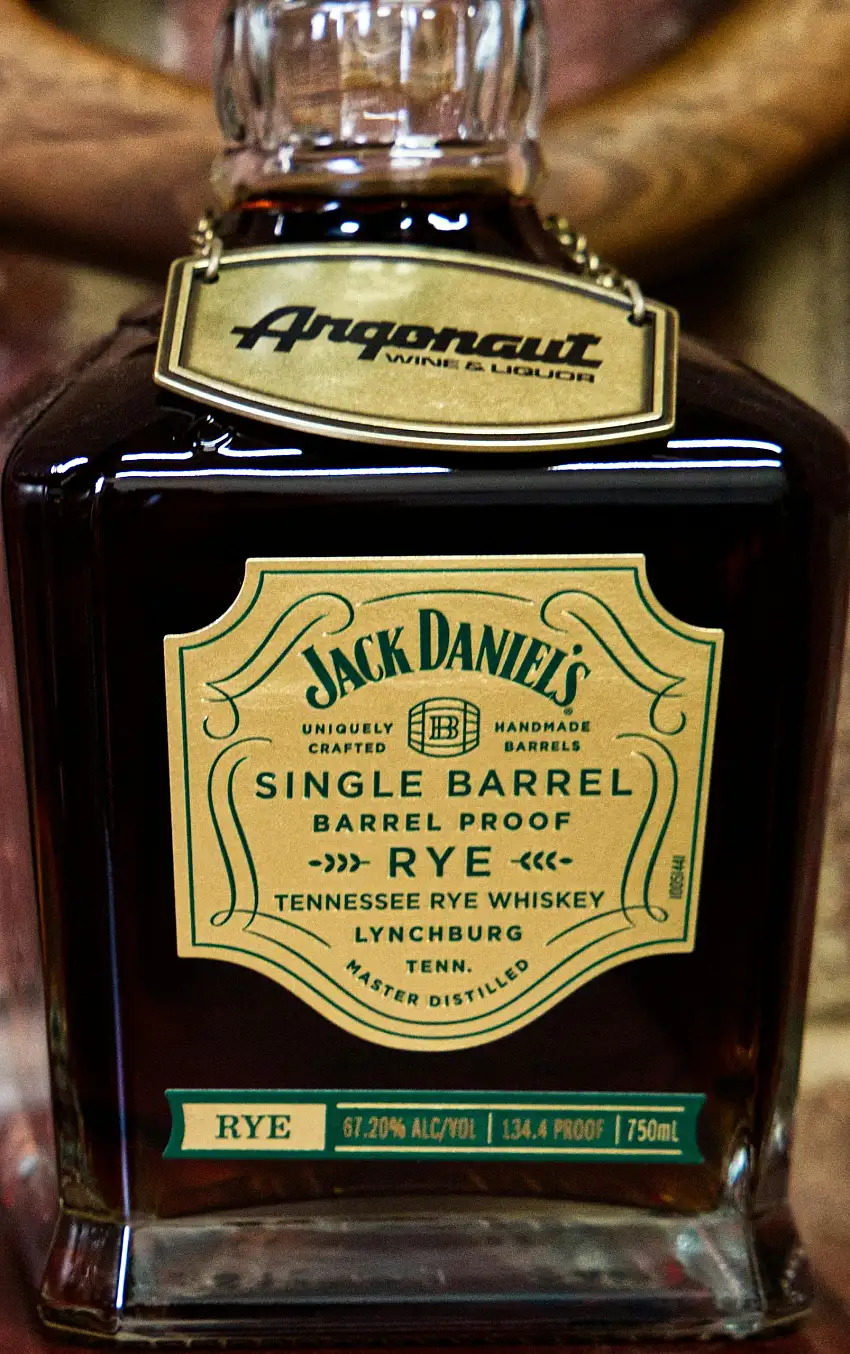Jack Daniel's Single Barrel Barrel Proof Rye Whiskey 750ml