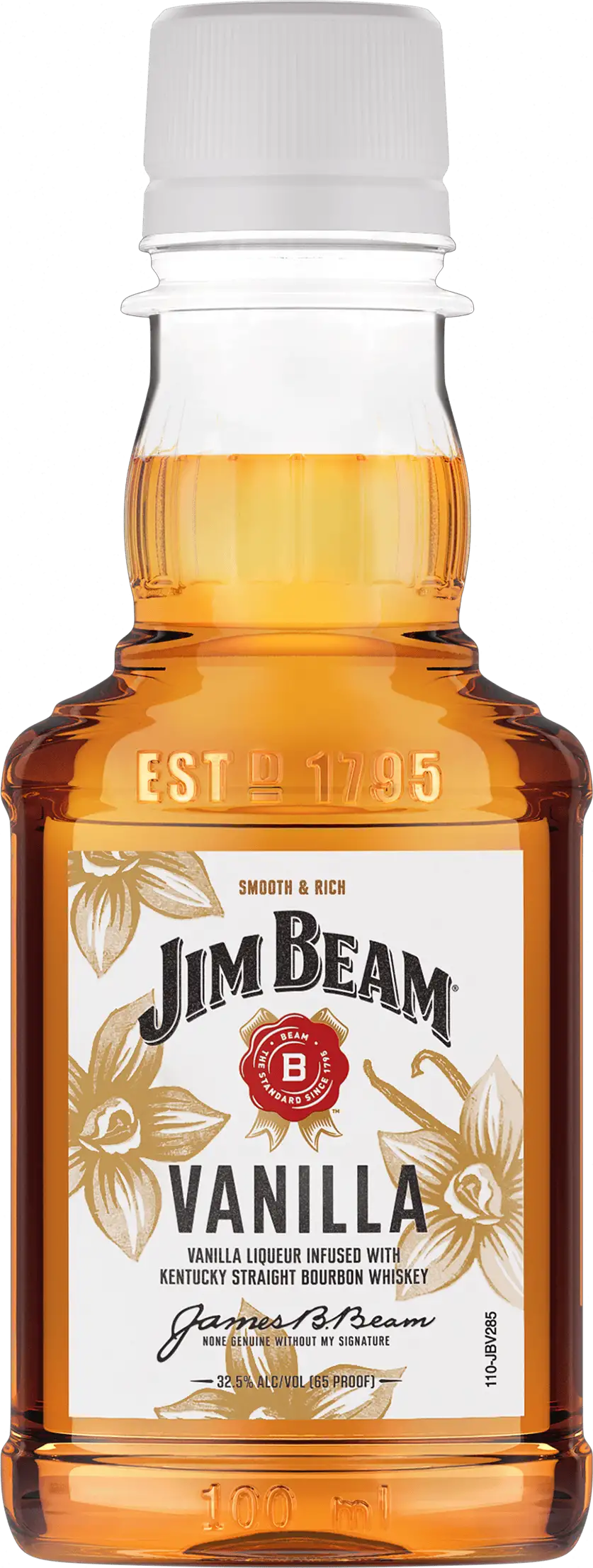 Jim Beam Vanilla Kentucky Straight Bourbon Whiskey 100ml