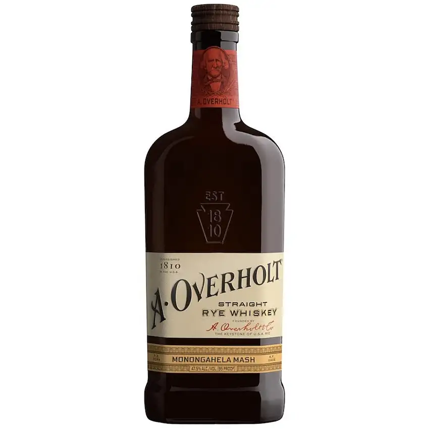 A. Overholt Monongahela Mash Straight Rye - 750ml Bottle