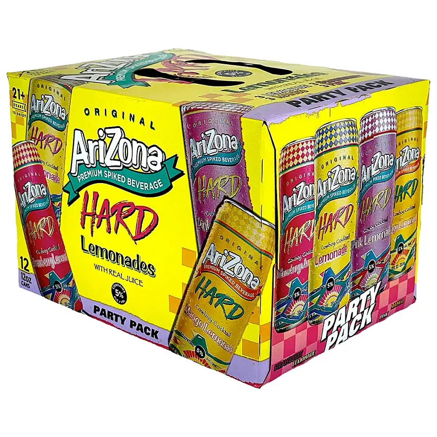 AriZona Hard Lemonades Party Pack 12PK - 12pk 12oz Cans