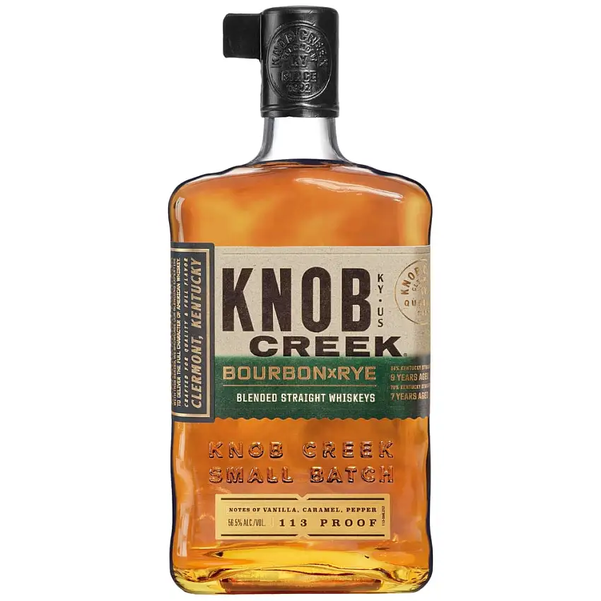 Knob Creek Bourbon X Rye Blended Whiskey - 750ml Bottle