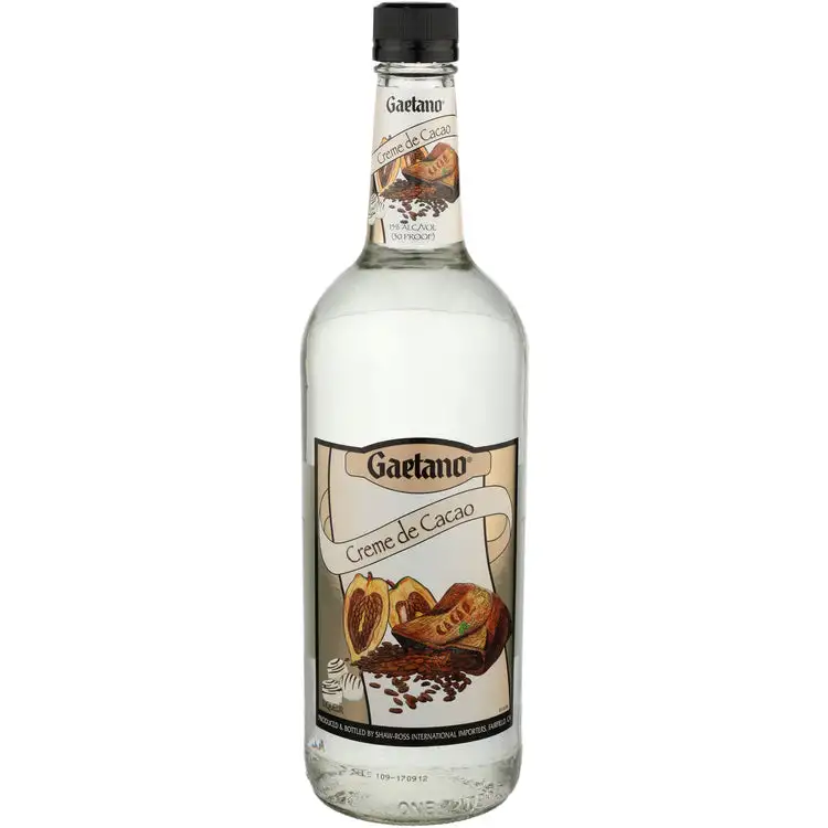 Gaetano Creme De Cacao White - 1L Bottle