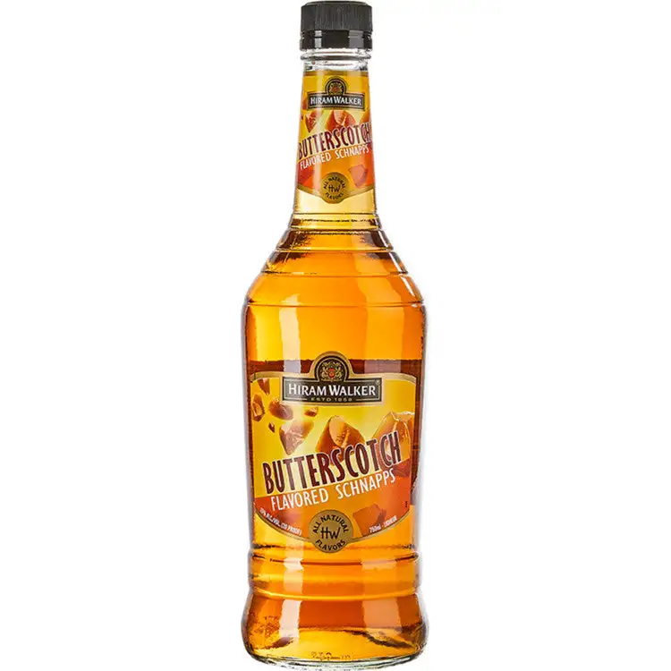 Hiram Walker Butterscotch Schnapps - 750ML Bottle