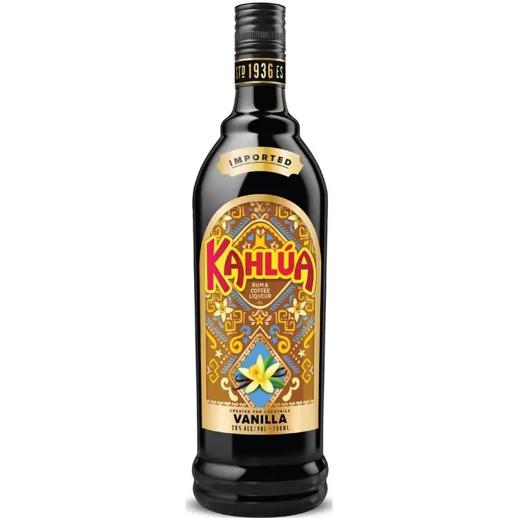 Kahlua Coffee Liqueur Vanilla - 750ML Bottle