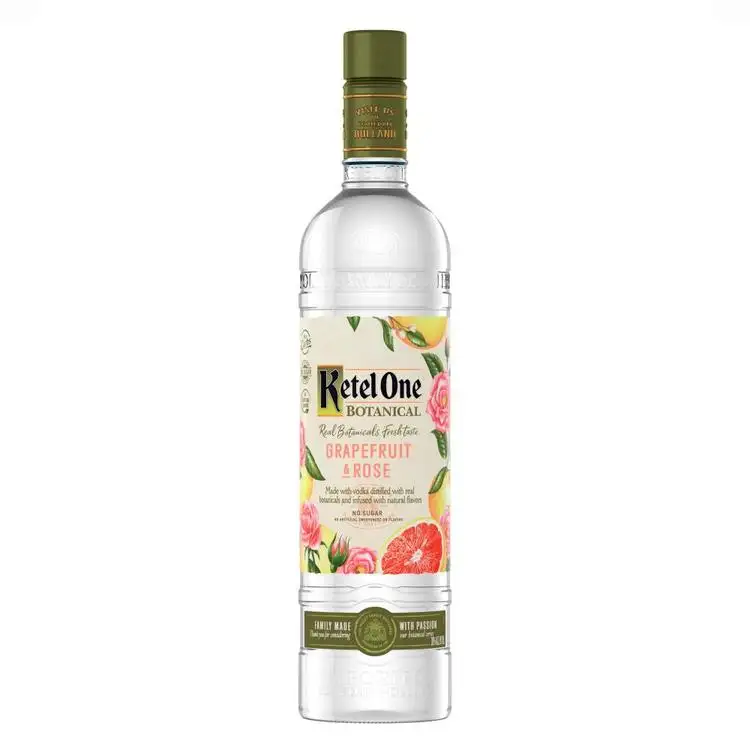 Ketel One Grapefruit & Rose Flavored Vodka Botanical - 750ML Bottle