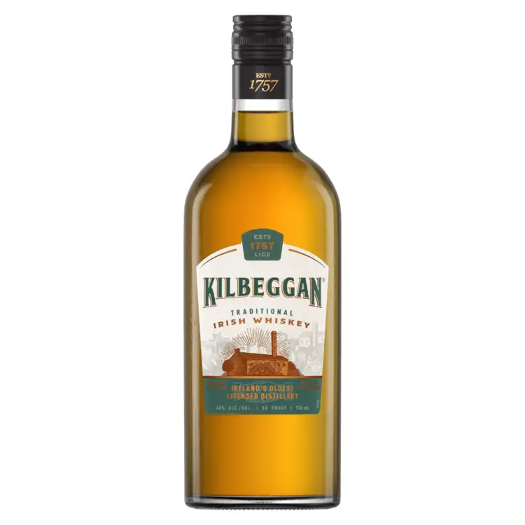 Kilbeggan Blended Irish Whiskey - 750ML Bottle