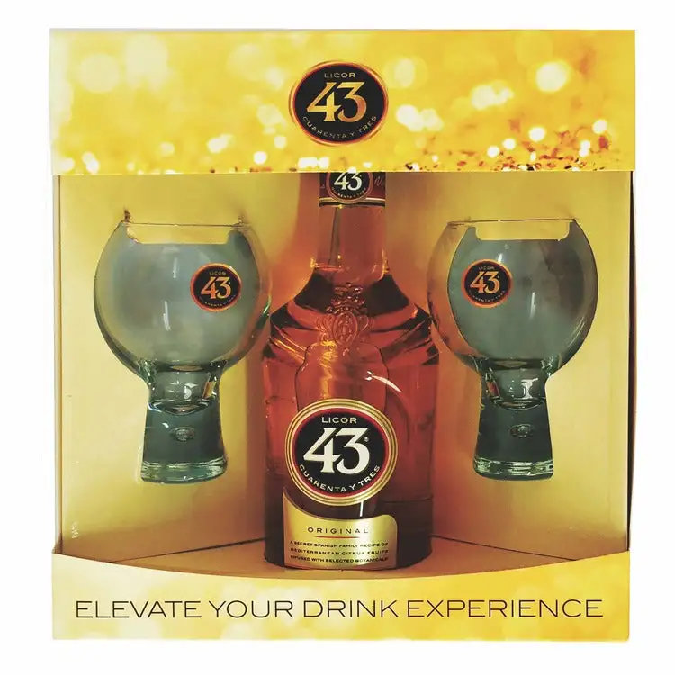Licor Herbal Liqueur W/ Branded Cocktail Glasses - 750ML Bottle