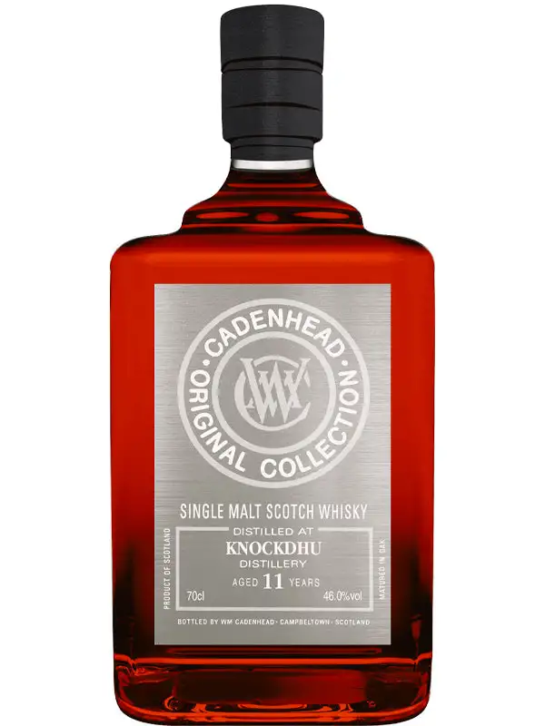 WM Cadenhead Knockdhu 11 Year Old Scotch Whisky 2011 - 750ml Bottle