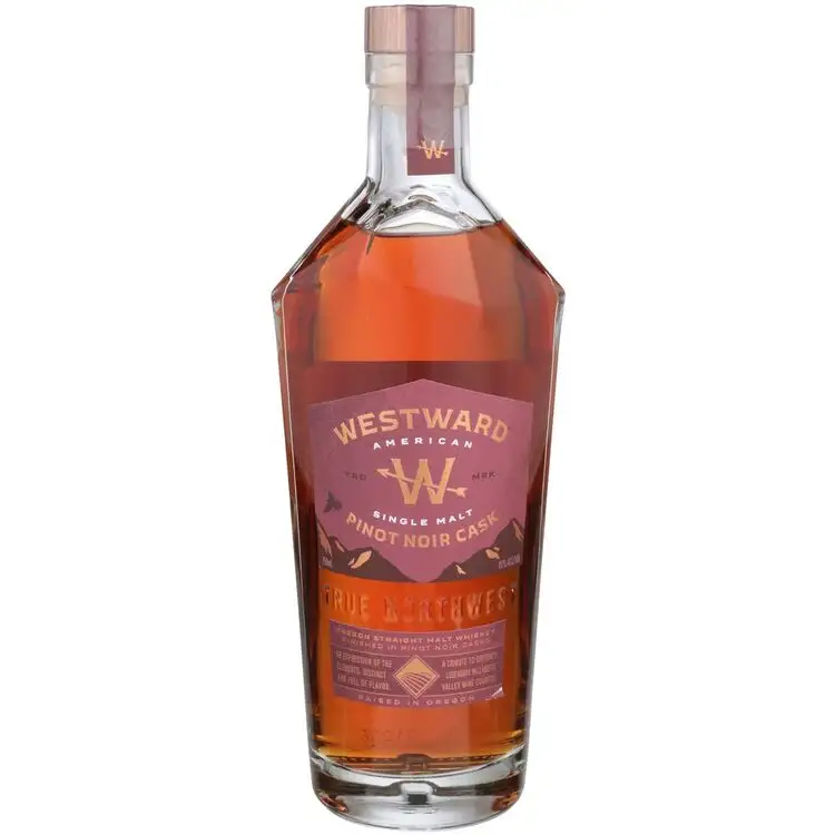 Westward American Single Malt Whiskey Pinot Noir Cask - 750ML Bottle
