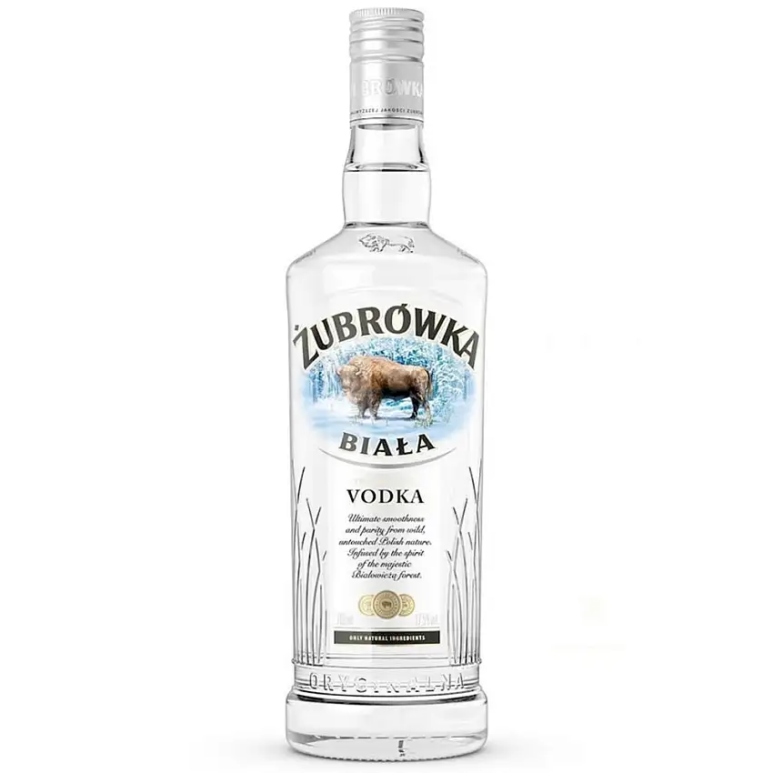 Zu Zubrowka Biala Vodka - 700ml Bottle