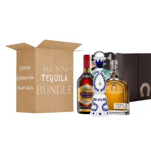 All-Star Tequila Bundle: Cuervo Reserva, Herradura Suprema, Clase Azul Reposado