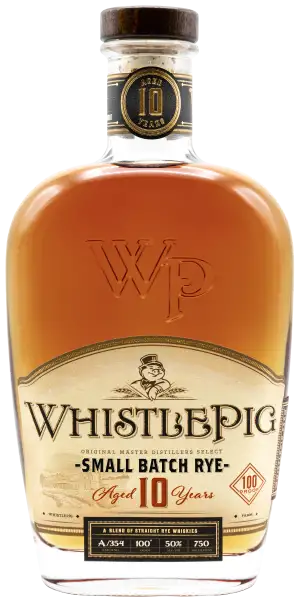 WhistlePig 10 Year Old Straight Rye Whiskey - 750ML Bottle