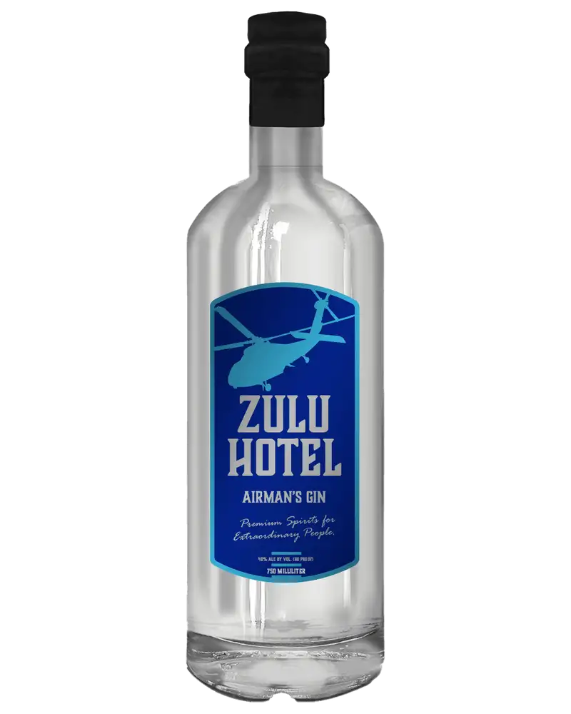 Zulu Hotel Airmans Gin 750 ML