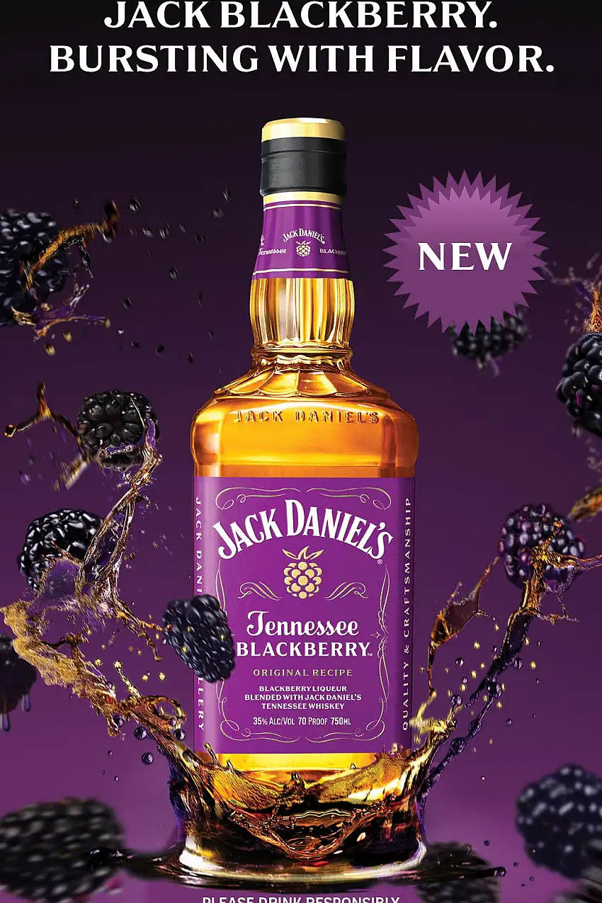 Jack Daniel's Blackberry Whiskey 750mL