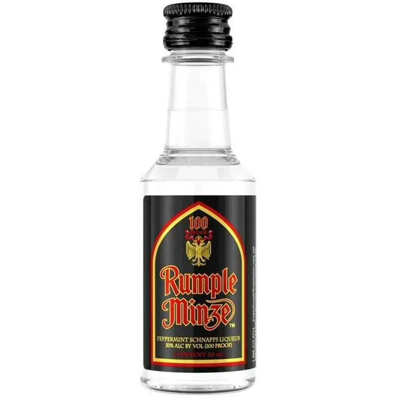 Rumple Minze Peppermint Schnapps 10 x 50ml | Mini Alcohol Bottles