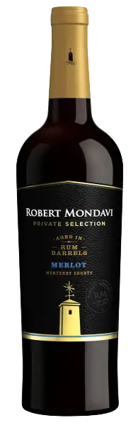Robert Mondavi Merlot Private Selection Aged In Rum Barrels - 750ML
